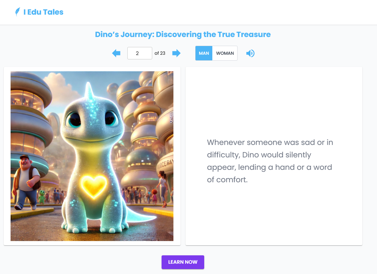 2. AI-Powered Story