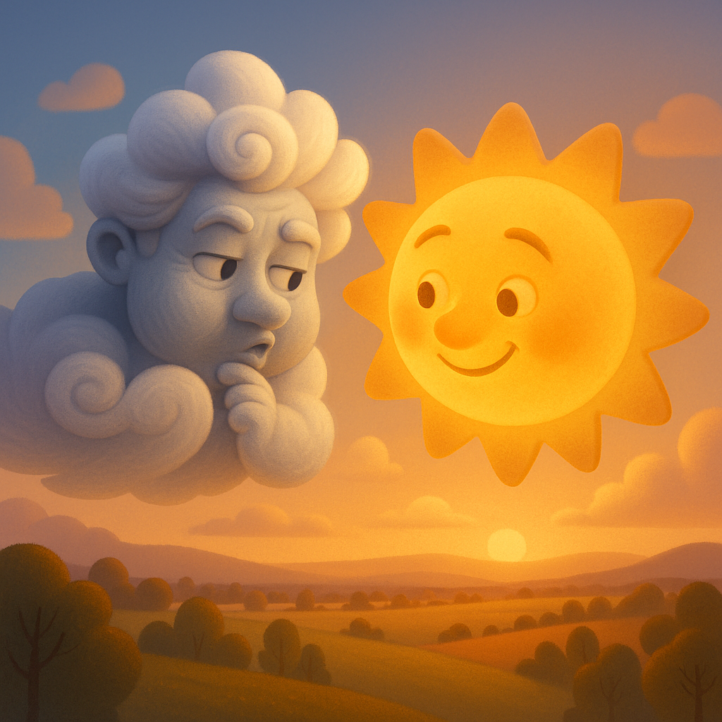 The wind and the sun’s challenge